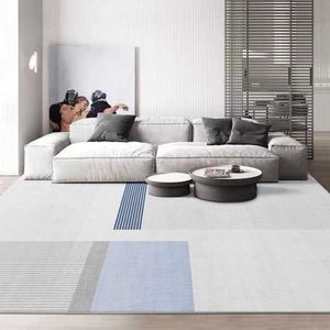 Dywany nordycki dywan prosty salon do sypialni stolik do kawy dywan domowy dekoracja pełna miękka dywan W0413