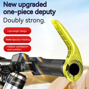 Bike Handlebars Components 1 Pair Adjustable Grip Bar End Handle Auxiliary Riding Horn Rest Cycling Fatigue Relief Bicycle Accessories 231114