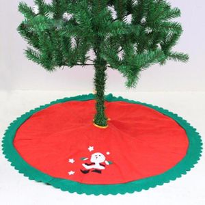 Christmas Decorations 1 Pcs 90 Cm Santa Claus Tree Skirt Xmas Decoration For Home Party Decor Gift