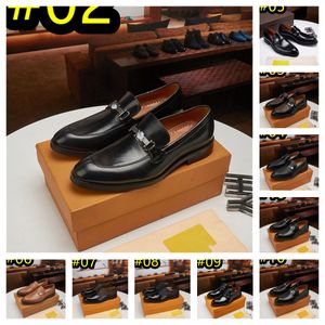 2023 Top High Quality Classic Men Dress Shoes Loafers Breattable Men's Casual Shoes Flat Shoes Wedding Designer Driving Leather Oxford Shoe Big Size 38-47