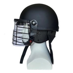 戦術ヘルメットアンチ暴力ヘルメットアメリカンスタイルスチールメッシュとフード保護231113