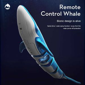 電気/RC動物シミュレートされたリモコンクジラは水から飛び出すことができます