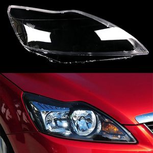 Bilens främre strålkastare glasskydd transparenta lampskärmar Lampskalmasker strålkastare täcker lins för Ford fokus 2009 2010 2011