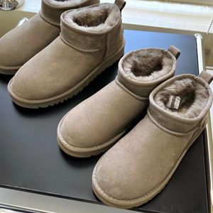 Австралийские ботинки Tasman Slipper Tazz Tasman Тапочки Каштановые меховые шлепанцы из овчины Классические ботинки на платформе Зимние горчичные сапоги Женщины Мужчины Австралия