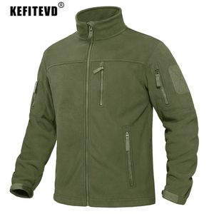 Outros artigos esportivos KEFITEVD Mens Tactical Fleece Jacket Térmico Quente Caminhadas Camping Casaco Caça Roupas 231114
