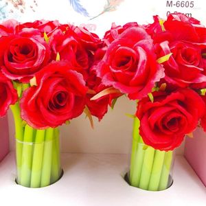 Pcs Creative Novelty Neutral Pen Silicone Cute Cloth Artificial Rose Flower Gel Black Ink Canetas Stationery Supplies