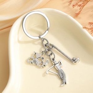 Keychains 20pcs I Love Golf Charm Keychain