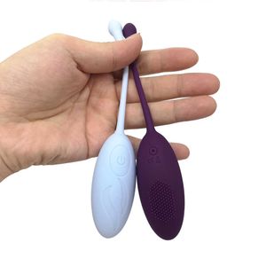 NXY Eggs Simulator Palline vaginali per coppia Vibrante Weraless Telecomando Bullet Vibratore Prodotti del sesso per adulti Giocattoli Donne Love Egg 1124