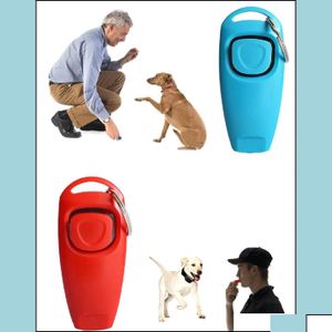 Dog Training Obedience Dog Training Obedience Pet Whistle e Clicker Puppy Stop Barking Aid Tool Portable Trainer Pro Homeindustry Dhb5B