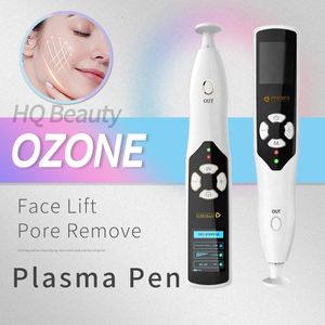 Máquina de tatuagem portátil elétrica micro 2 em 1 usb ozônio plasma caneta fibroblast olho elevador rejuvenescimento da pele rosto beleza equipamentos 231115