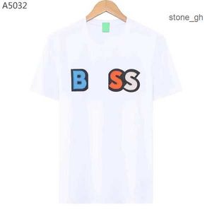 Boss Mens Herren T-Shirts Bosss Herren T-Shirt Hochwertiges Mode-T-Shirt Luxus Polo Rundhals Atmungsaktives Top Business Casual Tee Man Tops 8 3O7H