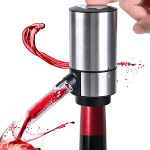 Bar Tools Electric Wine Aerator Decanter Pump Dispenser Automatic Pourer Spout for Party Kitchen Lovers 231114