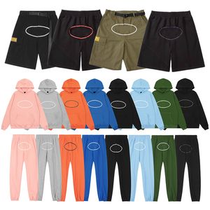 Mens Hoodies Sweatshirts Last Shorts Pant Man Designer Kort knälängd Pants Mans Fashion Cargos byxor Träning av streetwear kläder