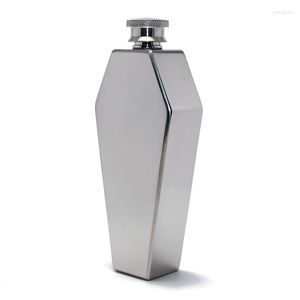 Höftkolvar 3.5 oz Portable 304 SS 6-polygon Flagon Whisky Vodka Vinkruka Kolal Alkohol Dricks Bottle Bar Party Outdoor Utensil