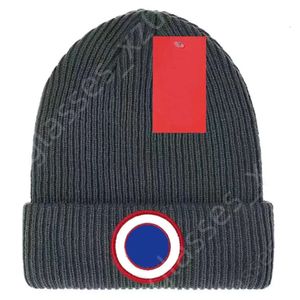 Canadá Chapéu Beanie Luxo Top Quality Designer Goose Beanie Mens Beanie Chapéu Homens Mulheres Cap Crânio Caps Primavera Outono Inverno Chapéus Moda Rua Chapéus Ativos Casuais Unissex