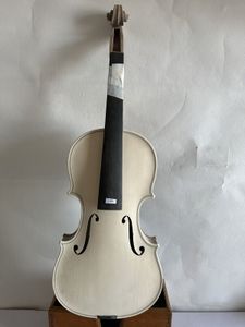 4/4 Violin Unvarnished bird eye maple wood back old spruce top hand carved 3180