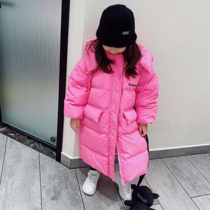 Winter Children's Thick Casual Comfortable Long Down Jacket Fashion Coat