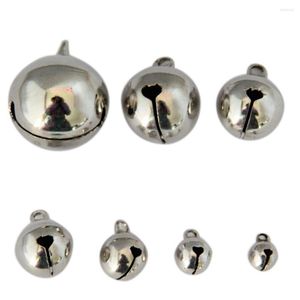 Christmas Decorations MENGXIANG 50pcs Copper Small Jingle Bells Coppe Festival Jewelry Pendantsr Metal Fit Decor