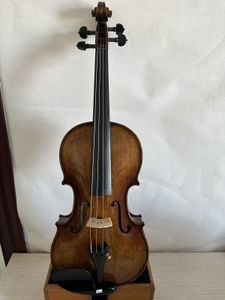 Master 4/4 Violin Solid Famed Maple Back Spruce Top Hand Carved K3076