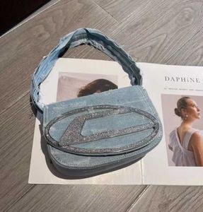 Abendtaschen Stilvolle kleine Umhängetasche Y2k-Leder PU-Lederhandtasche für Frauen Deisgner Luxus-Tragetaschen Denim Messenger Clutch und Geldbörse Damenbrieftasche Hobos schön