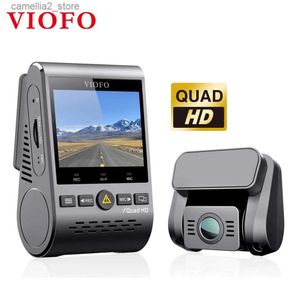 DVRs para carro VIOFO A129 Plus Duo Car DVR Dash Cam com câmera de visão traseira Gravador de vídeo para carro Quad HD Visão noturna Sony Sensor Dashcam com GPS Q231115