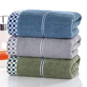 Adult shower towel, capable of absorbing water without shedding hair, 33cm * 73cm