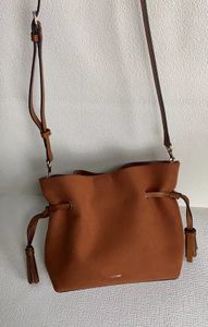 23 Torba projektantów Nowe produkty jesieni i zimowe Coooh CM091 Andy24 Lucky Bag torebka, zamszowa torba z frędzlami, designerska torba, portfel, retro damskie torba podróżna Brown Brown Brown