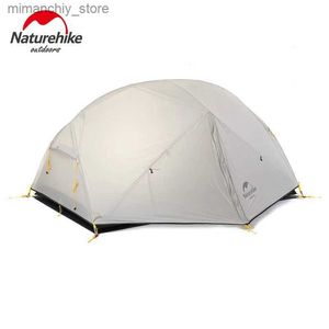 Tents and Shelters Naturehike Mongar 2 Tent 2 Person Camping Tent Outdoor Ultralight 2 Man Camping Tents Vestibu Need To Be Purchased Separately Q231117