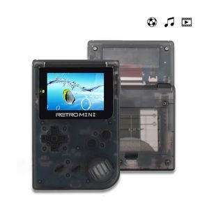 Lettori di giochi portatili Anbernic Retro Mini Handled Game Console di gioco retrò Schermo da 2 pollici 169 giochi Emulatori di giochi tascabili portatili Regalo per bambini 231114