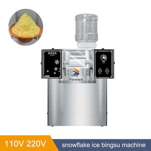 Ice Crushers Shavers Commercial Electric Flake Snow Ice Machine Auto Japanese Kakigori Machine Korean Bingsu Machine Snowflake Ice Shaving Machine