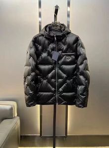 Męskie Down Parkas Designer Bluzy Bluzy Bluzy okrągłe szyi haftowane i wydrukowane letnie zużycie w stylu polarnym z czystą bawełną W23T 5agt