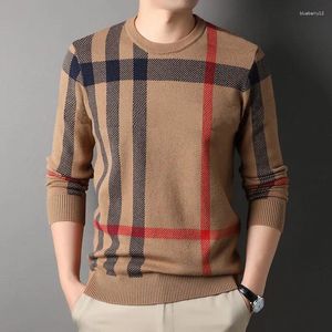Erkek Sweaters Lüks Giyim Erkekler Sweater Parti Giyim Yelttaşlığı Örgü Tasarımcı Kıyafetleri Erkek Kış Sonbahar Soğuk