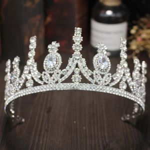 Bling Cheap Tiaras Crowns Wedding Hair Jewelry Crystal Wholesale Fashion Girls Evening Prom Party Dresses Accessories Headpieces