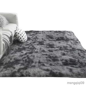 Mattmatta för vardagsrum plysch matta barn säng rum fluffiga golvmattor sängen heminredning mattor mjuk sammet matta