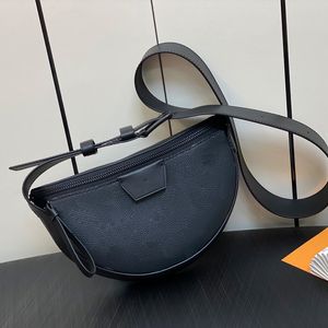 Designer torba półkola torba na ramię 23835 moda luksusowa torebka torba crossbody torba portfelowa torba posłańca pół okrągłej torby