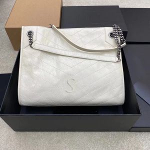Luxo Niki Shopping Designer Bag Bag Womens Chain Chain Shopper Crossbody Mens Shop Bolsa de ombro Fim de semana Quilted Hobo Bolsa Bolsa de Travel Bolsa