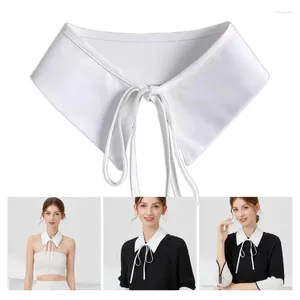 Bow Ties Sweet Collar Sewing Applique Neckline For Woman Girls Commuting Decor