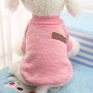 Köpek Giyim Giysileri Küçük Köpekler Yumuşak Pet Sweater Giyim Kış Chihuahua Klasik Kıyafet 231114