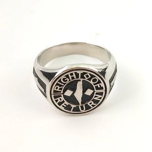 Eheringe Großhandel 17mm Benutzerdefinierte PO Gravierter Name Buchstabe Personalisierter Siegelring Vergoldeter runder Ring Schmuck Geschenk für Männer 231114