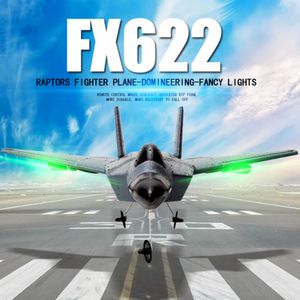 Aircraft Modle 24G Radio Control Glider RC Foam FX622 Plane Remote Fighter Airplane Boys Toys for Children 231114