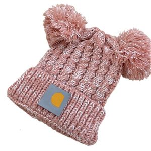 Carhart beanie designer toppkvalitet hatt pojkar flickor designer stickad hatt barn söta kepsar barn varma hattar vinter barn beanie