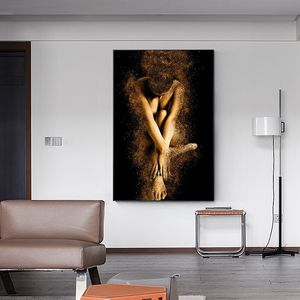 Mordern Sexy Nude Women Wall Art Canvas drukuje plakaty obrazy Nagie dama Portret obraz do salonu wystrój domu bez ramy