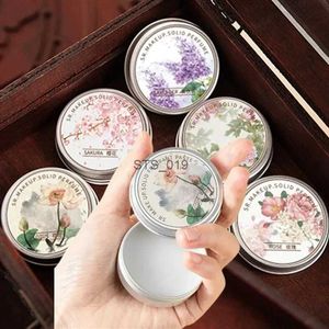 Doftkvinnor solida parfymer Peony/Lotus/Sakura/Lavender Portable Balm Fresh Elegant Long Time Fragrances Body Antiperspirant Giftl231115