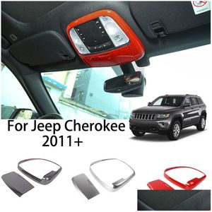 Diğer iç aksesuarlar abs araba ön okuma hafif lamba er trim dekorasyonu Jeep Grand Cherokee 2011add dış aksesuarlar dr dhupp