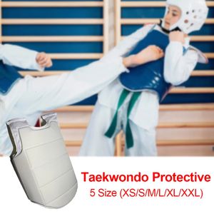 Protective Gear Taekwondo Karate Chest Guard Vest Boxing Karate Breast Protector Karate Protection Equipment For Adult Child 231115