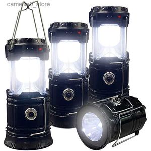 Camping Lantern Howlighting 1000 Lumens Bright Portable Waterproof Camping Lamp Rechargeable Led Camping Lights Solar Camping Lantern Q231116