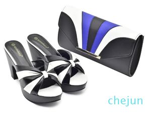 Dress Shoes Sandals Design African And Bag Made Of High-Quality Shiny Materials Three-Dimensional Party