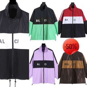 Big Off ~ Signer Jacket Coat Caps Winter Autumn Baseball Slim Stylist Men Kvinnor Windbreaker Ytterkläder blixtlås huvtröjor Jackor Rockar {kategori}