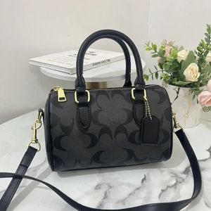 Totes designer co Dempsey Mini Speedy nova diagonal straddle bolsa feminina tecido impresso um ombro moda flor velha sacola