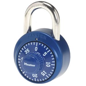 Türschlösser Master Lock 1530DCM Kombinationsspind mit drehbarem Passwort, Vorhängeschloss mit Rotation für Spinde im Fitnessstudio und in der Schule, Farbe 231115